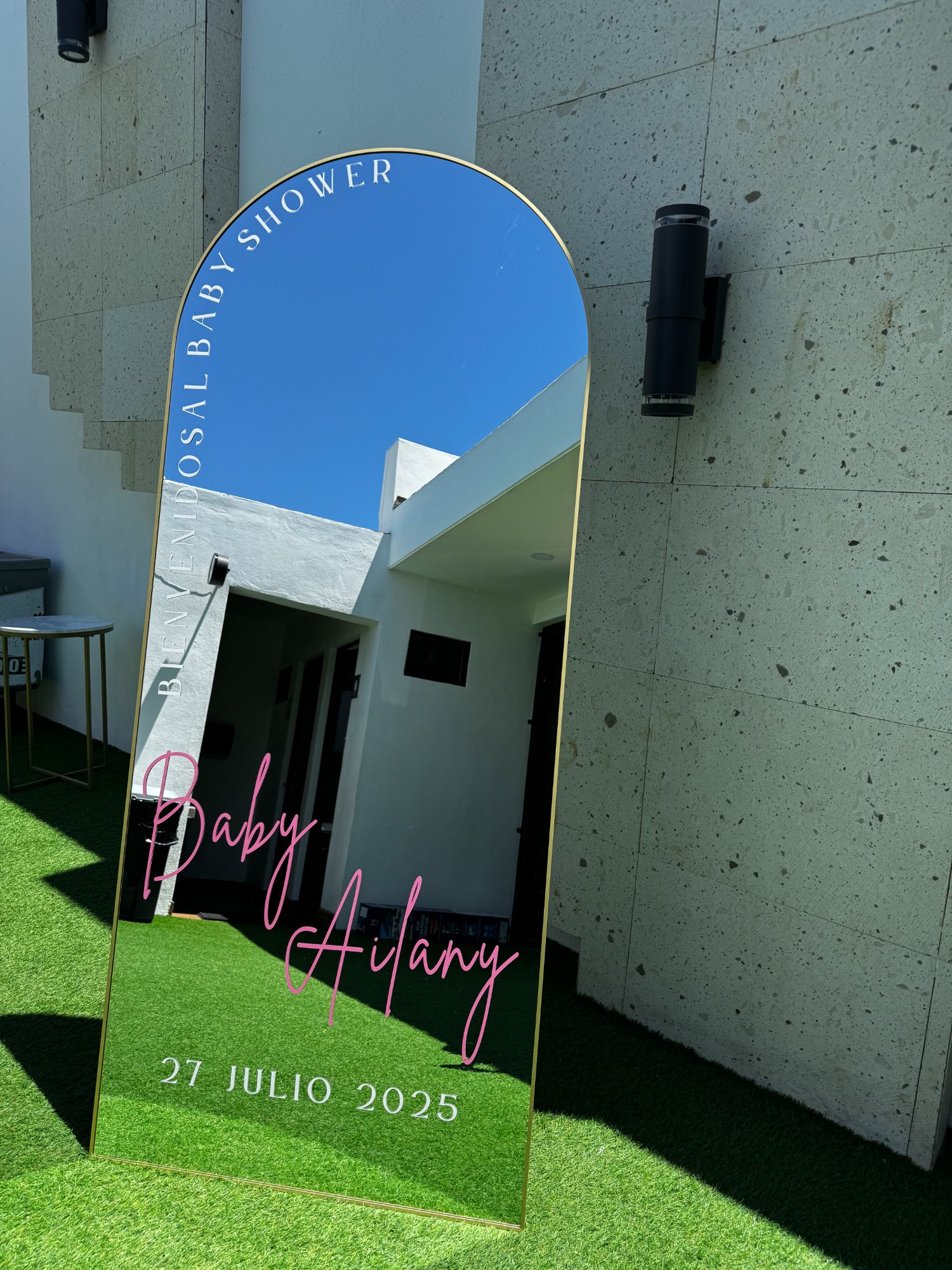 Espejo Ailany Baby Shower